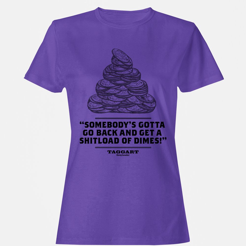 Women's T-Shirt - C6YTJURU - Purple - 12