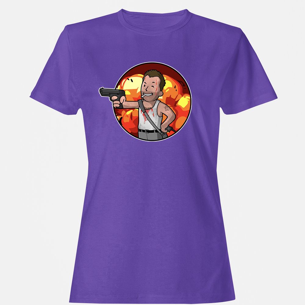 Women's T-Shirt - VV98VKRG - Purple - 12