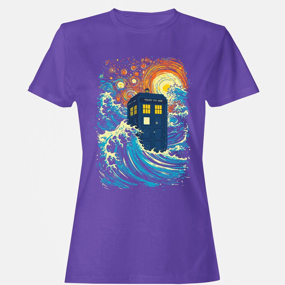 Women's T-Shirt - VZCDZTEG - Purple - 12