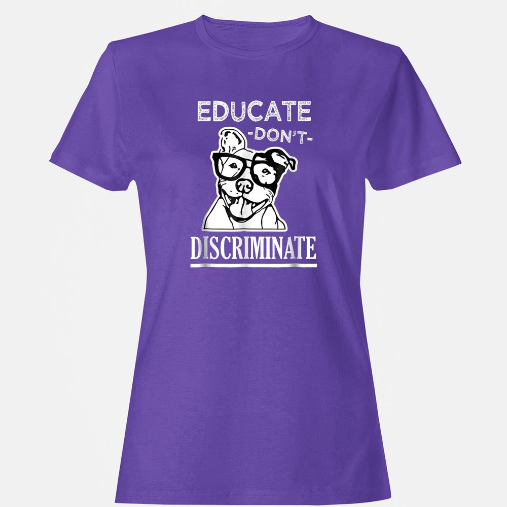 Women's T-Shirt - Z38KN33J - Purple - 12