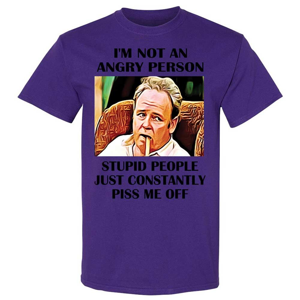 I'm not an angry person - Purple - 12
