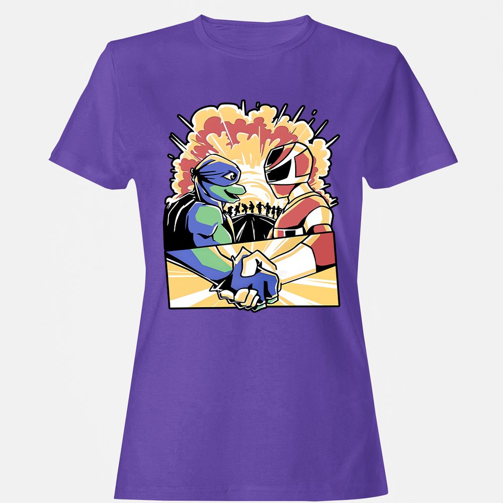 Women's T-Shirt - AU1RHU3R - Purple - 12