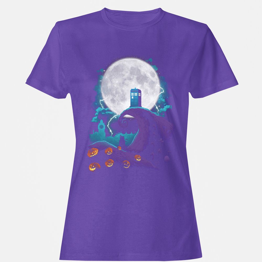 Women's T-Shirt - 3PFLHUX4 - Purple - 12