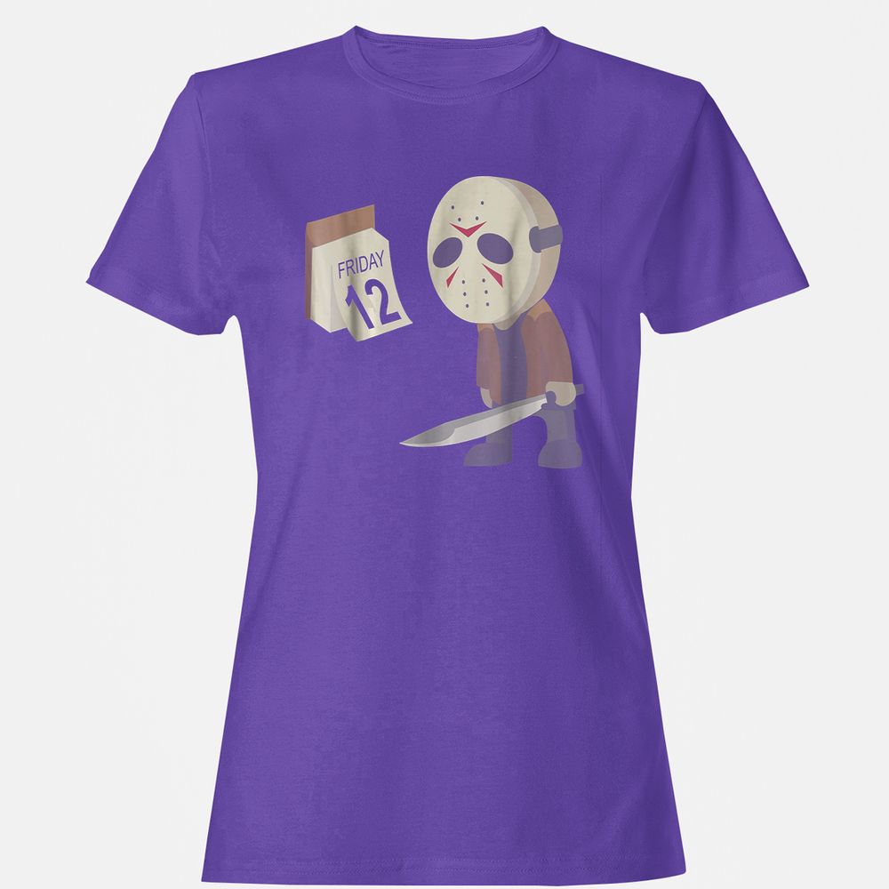 Women's T-Shirt - 7AC2E318 - Purple - 12