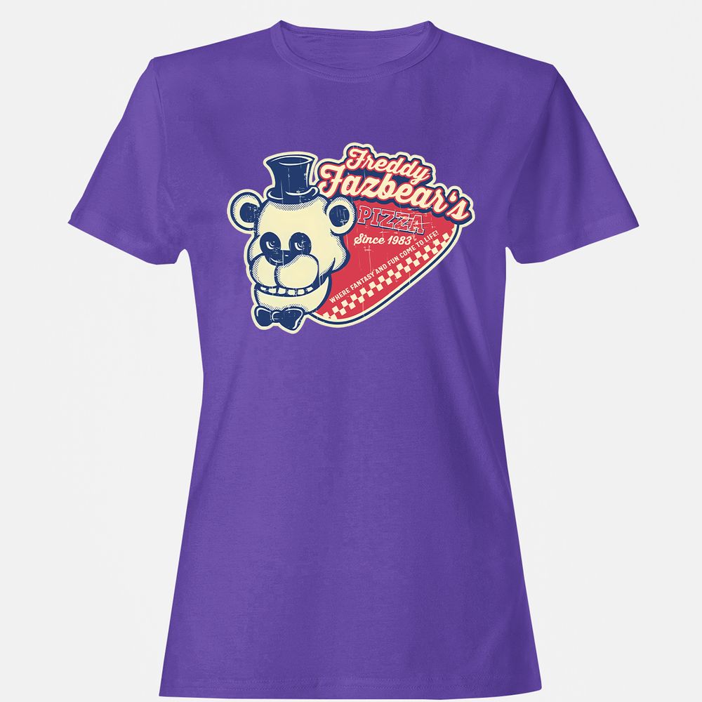 Women's T-Shirt - ZGQCU965 - Purple - 12