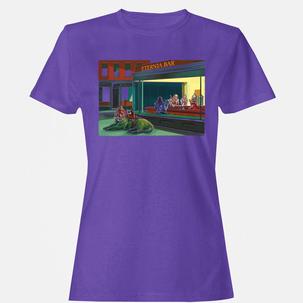 Women's T-Shirt - E2SXANEC - Purple - 12