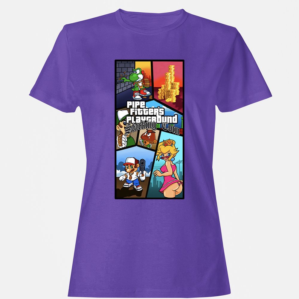 Women's T-Shirt - YK19UPEF - Purple - 12