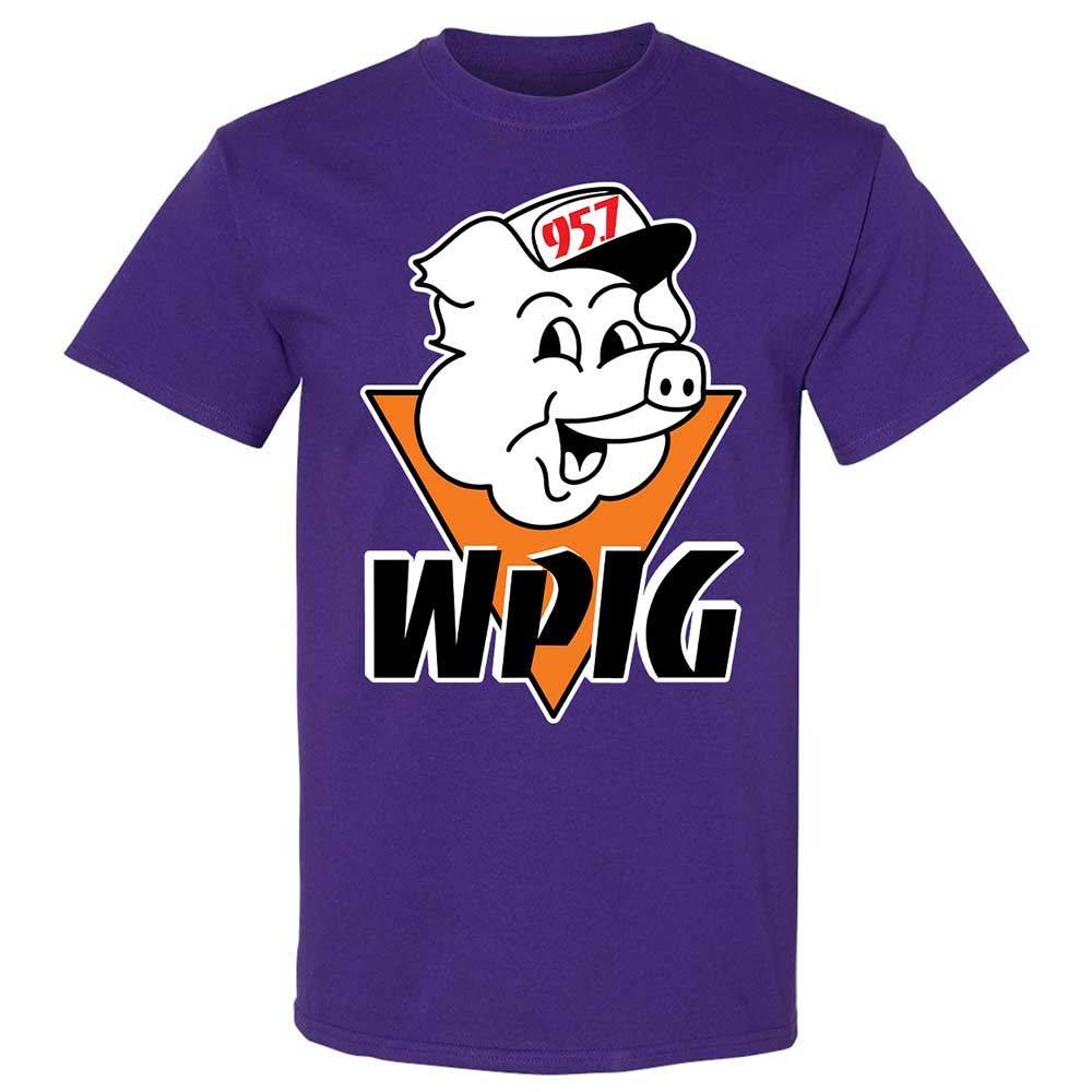 Wpig 95.7 Radio Station - Purple - 12