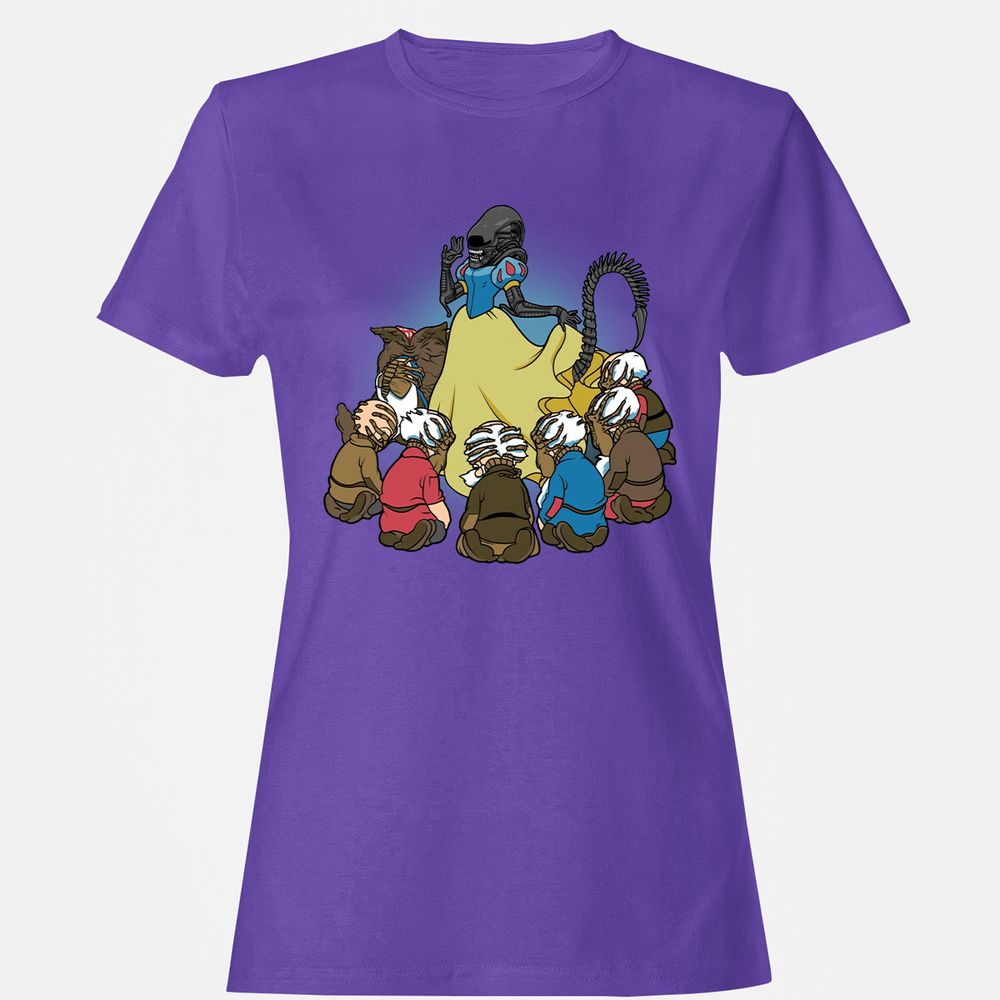 Women's T-Shirt - UXGBUJS8 - Purple - 12