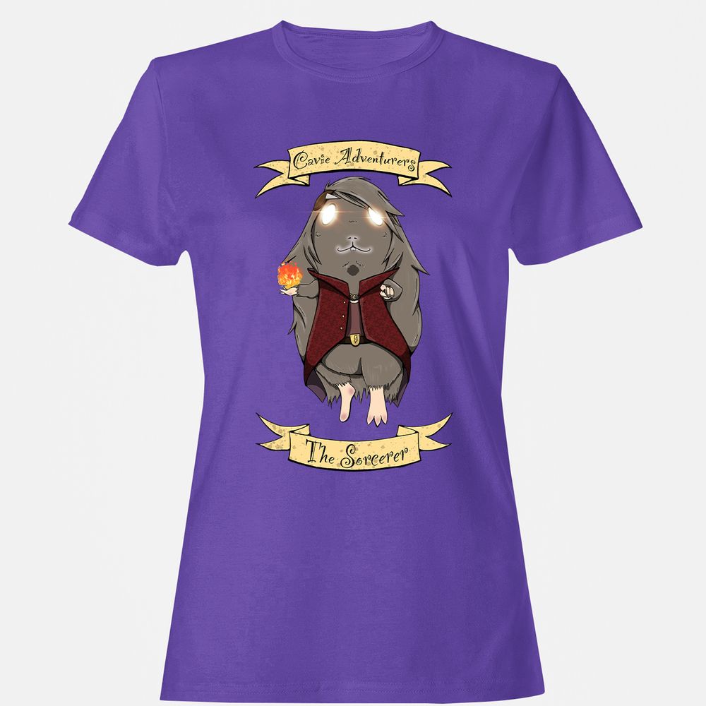 Women's T-Shirt - 4FZL1YGA - Purple - 12