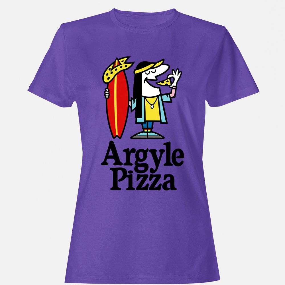 Women's T-Shirt - CK8TZ894 - Purple - 12