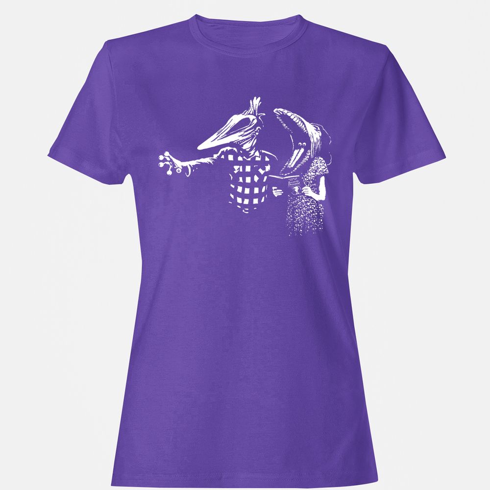 Women's T-Shirt - 6EHKTV36 - Purple - 12