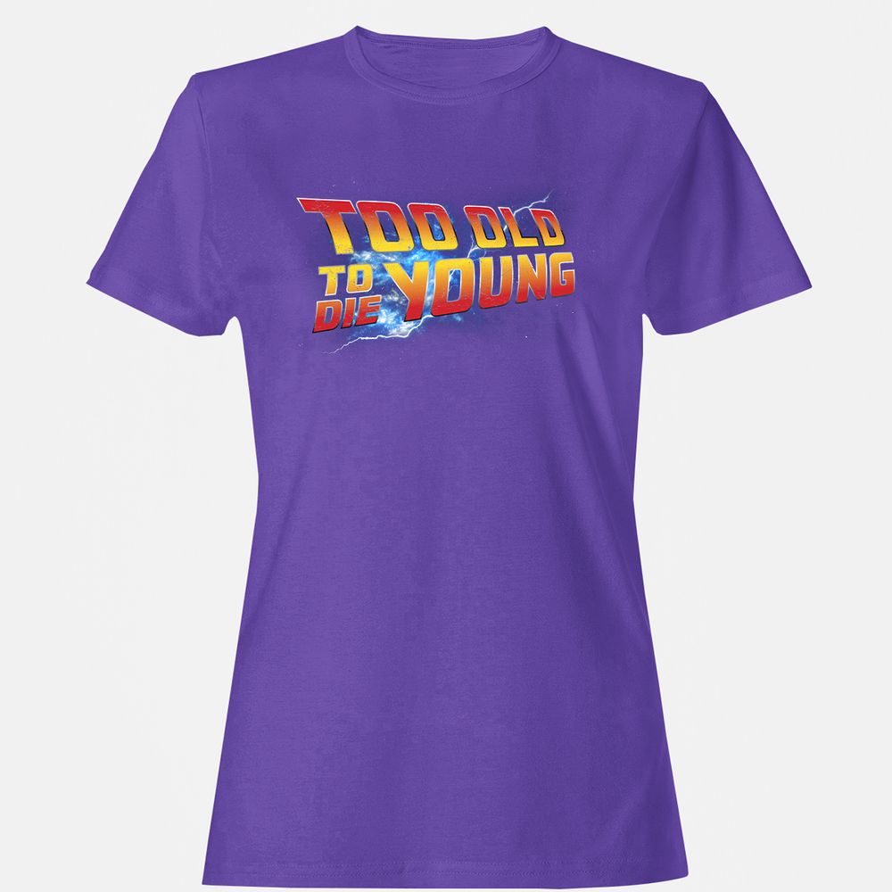 Women's T-Shirt - 3V38YRCW - Purple - 12