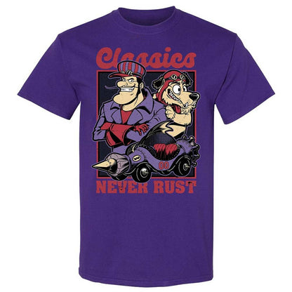 Classic Unisex T-Shirt - ZSSKM6SL - Purple - 12