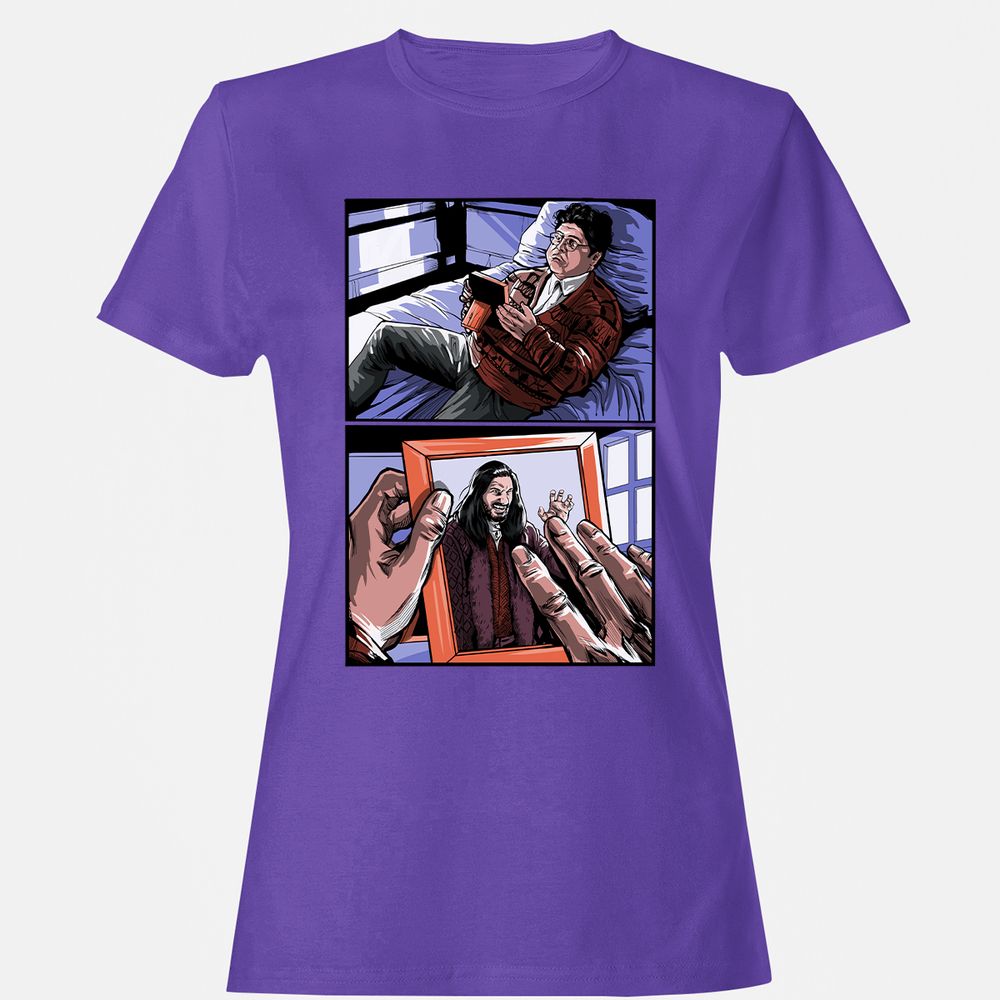 Women's T-Shirt - F28EVGZK - Purple - 12