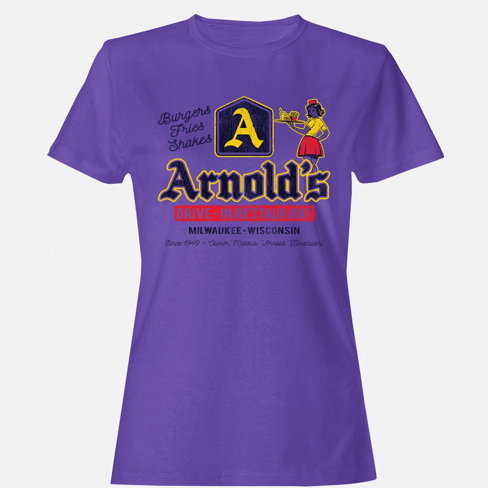 Women's T-Shirt - ZDDGFKQS - Purple - 12