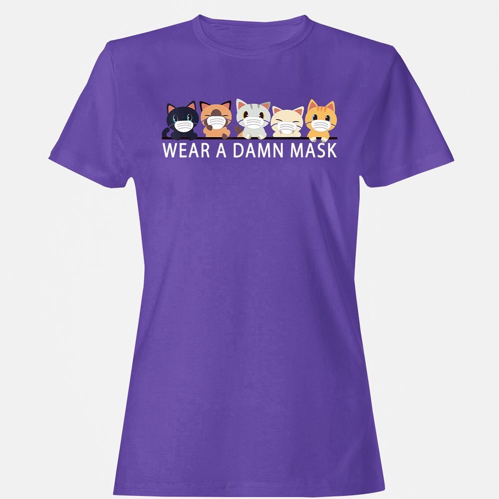 Women's T-Shirt - KTXJXDWX - Purple - 12