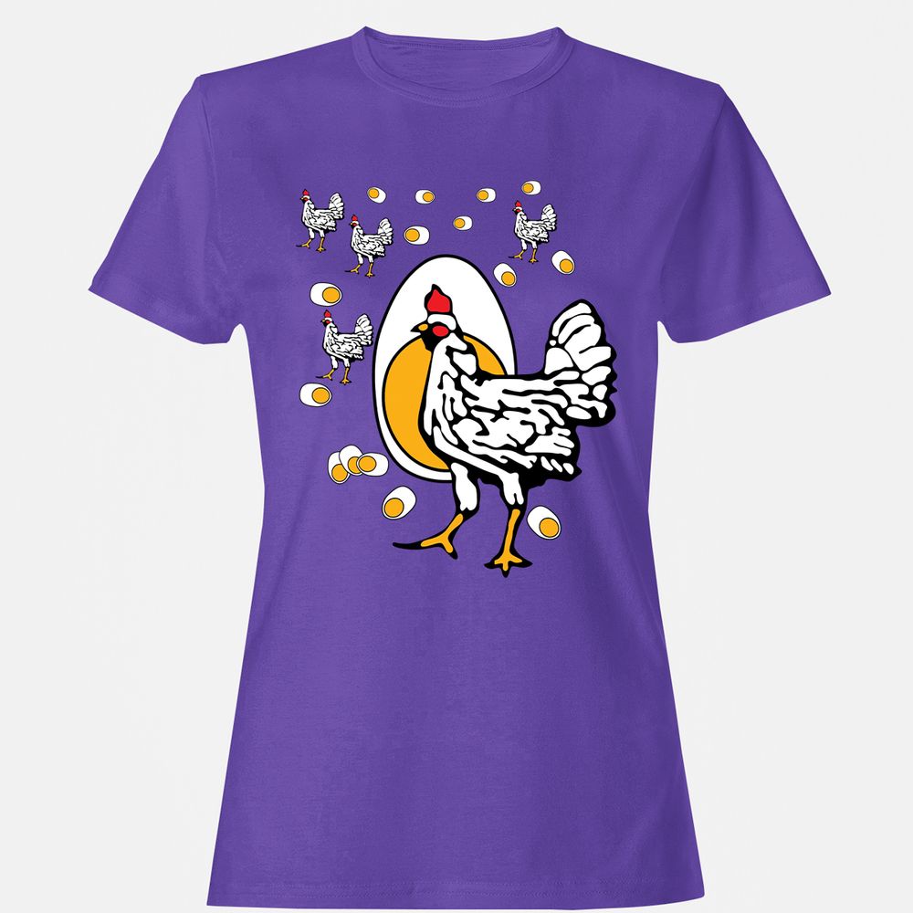 Women's T-Shirt - G9RF6LH1 - Purple - 12