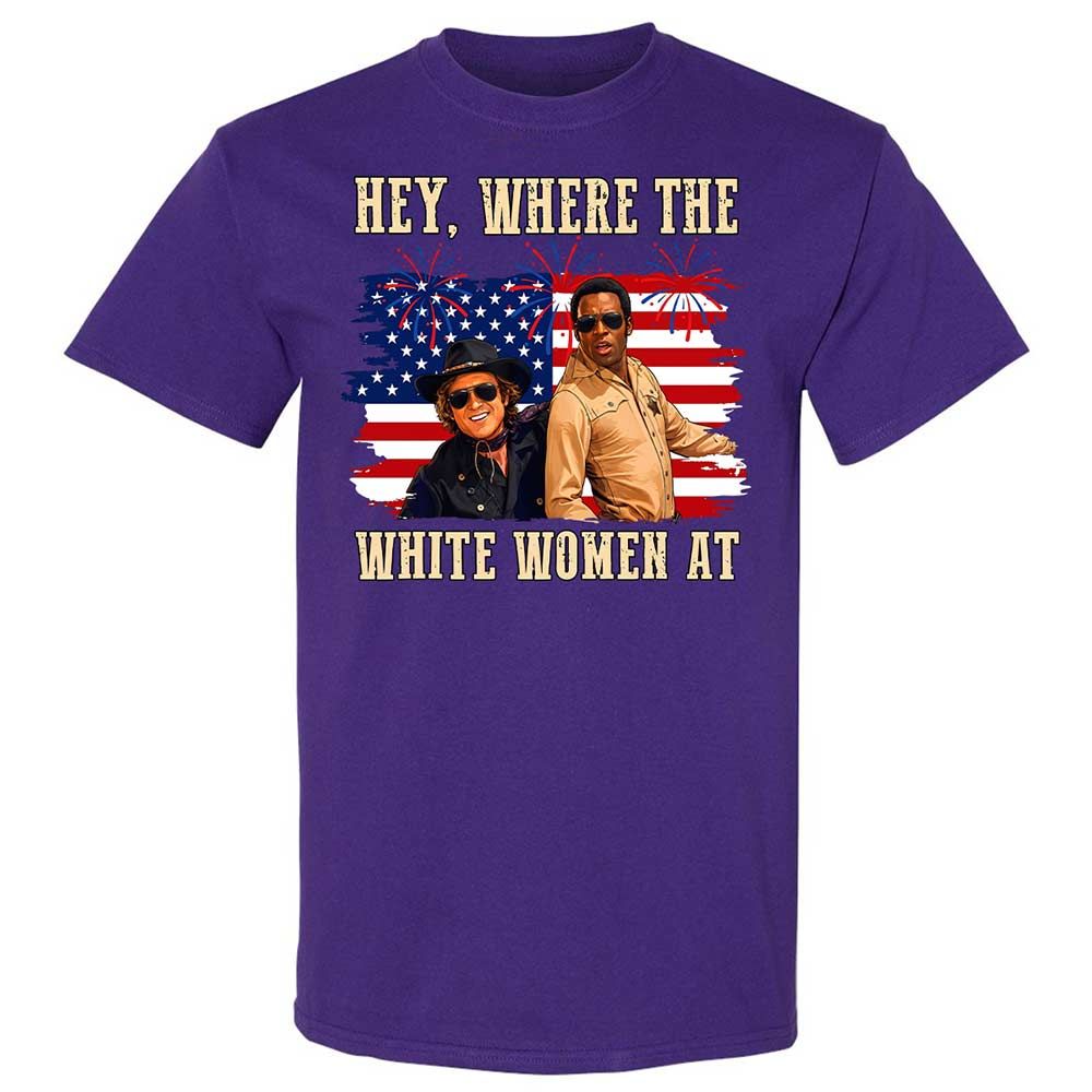 Hey Where The White At - Purple - 12