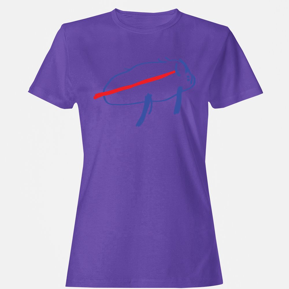 Women's T-Shirt - DPAKQHC3 - Purple - 12