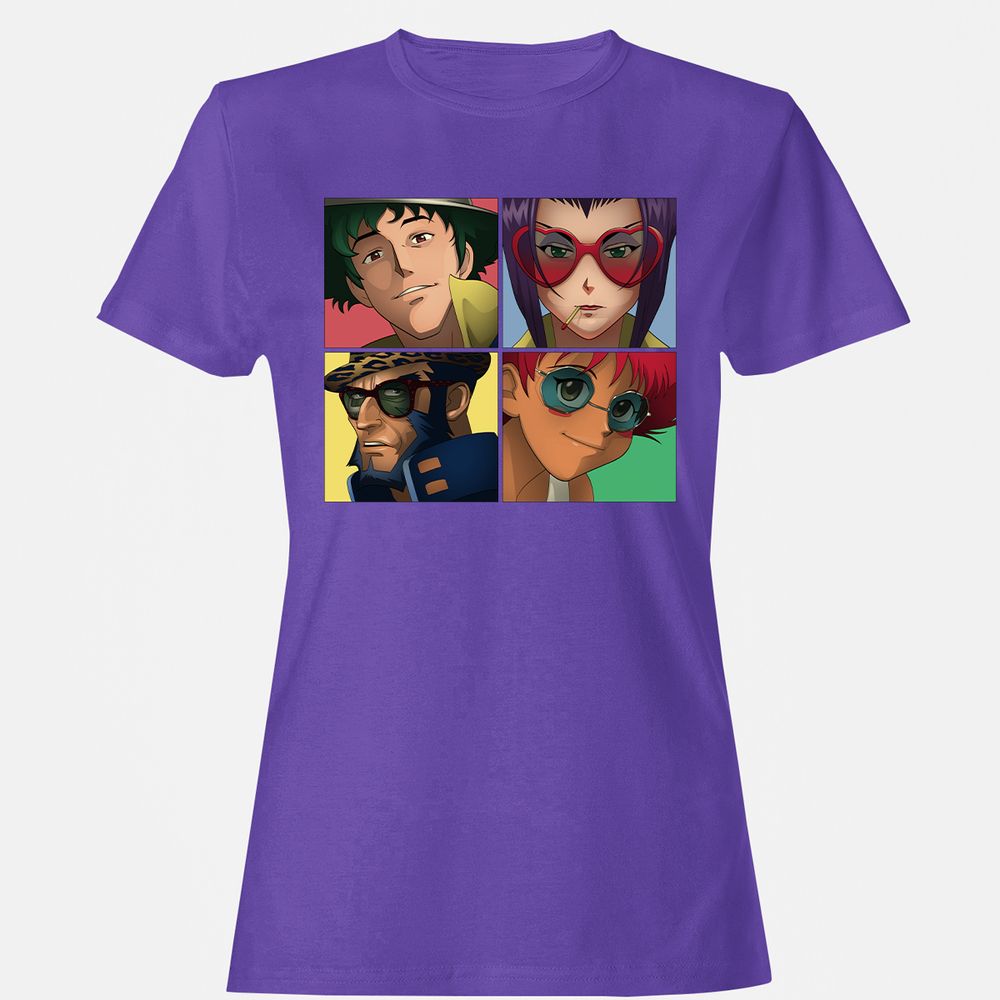 Women's T-Shirt - DZ3HE2DD - Purple - 12