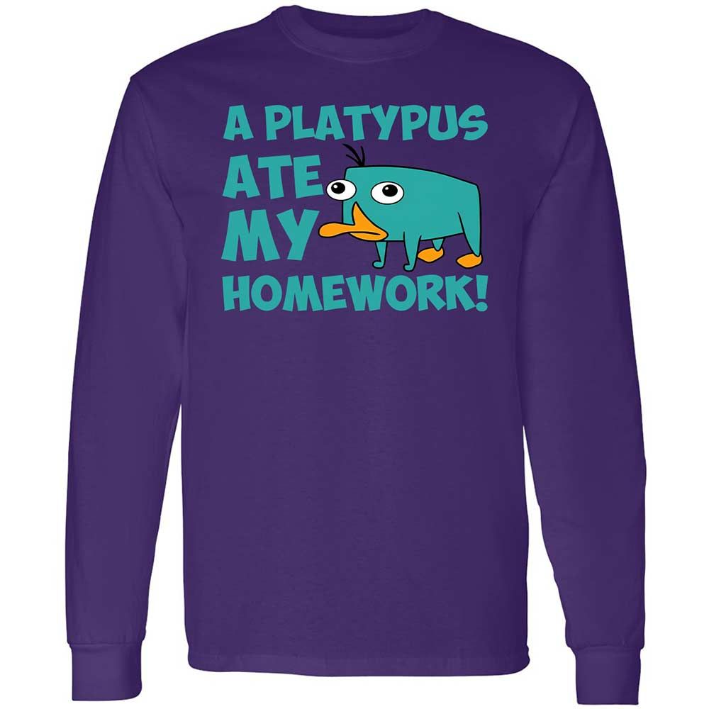 Long Sleeve T-Shirt - 6LXPWY7V - Purple - 12