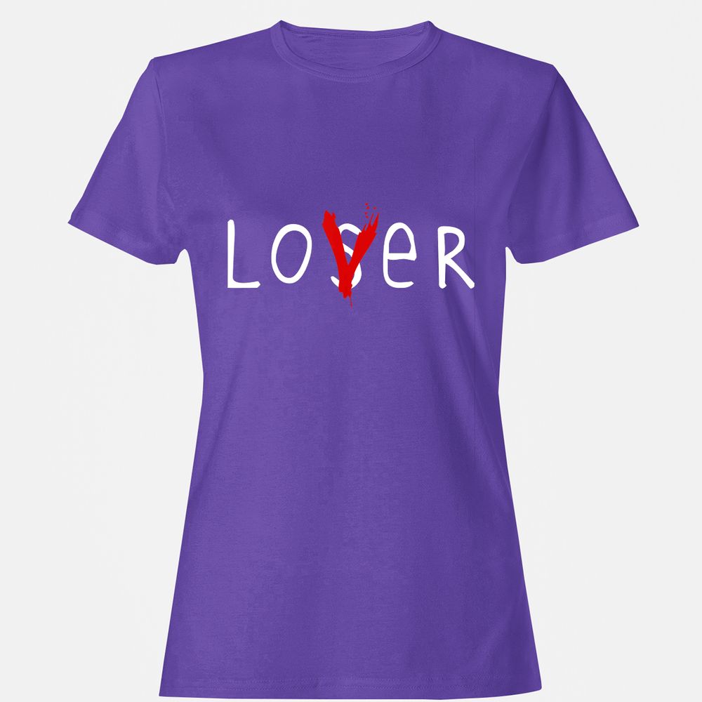 Women's T-Shirt - 69LZ89EC - Purple - 12