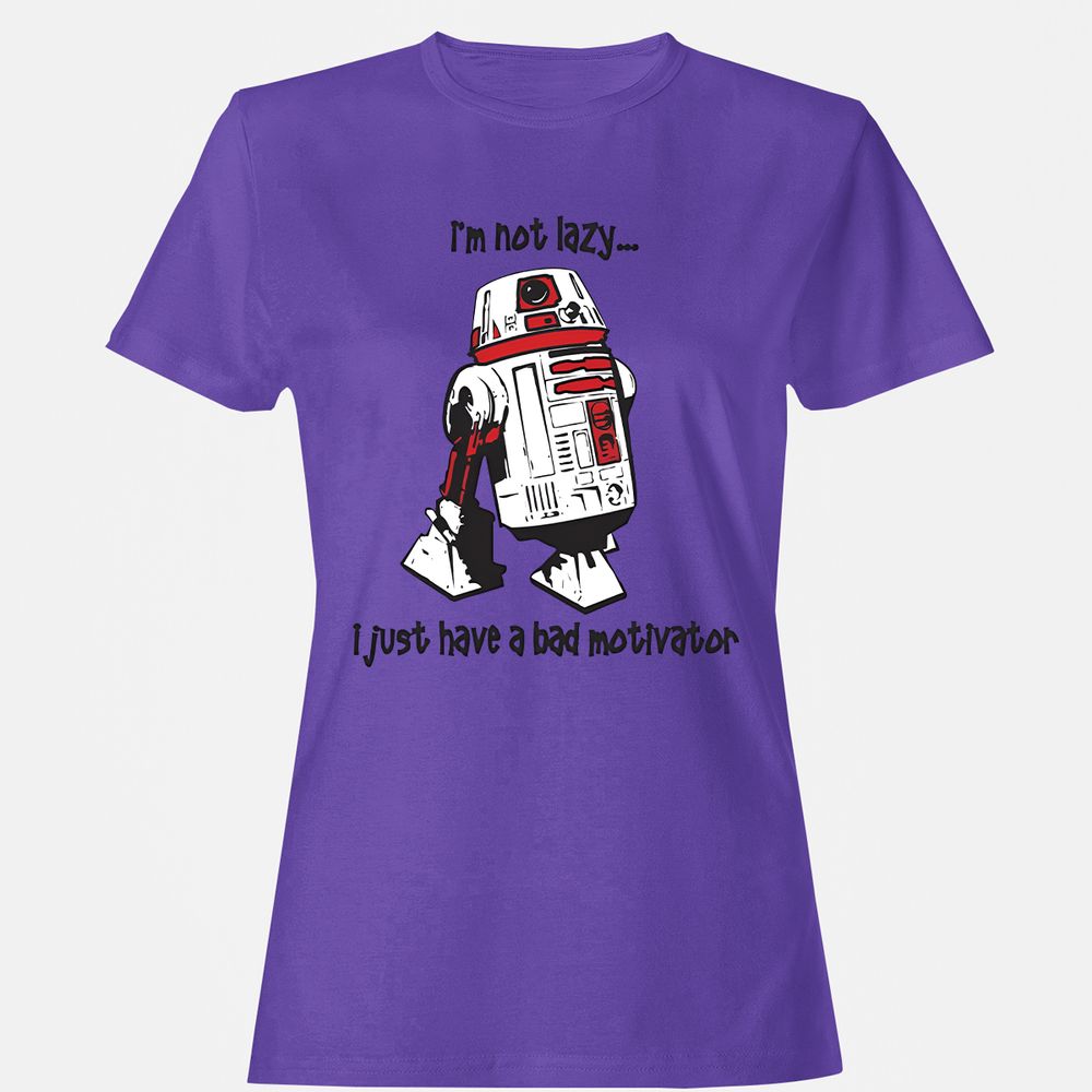 Women's T-Shirt - X7L7LG4E - Purple - 12