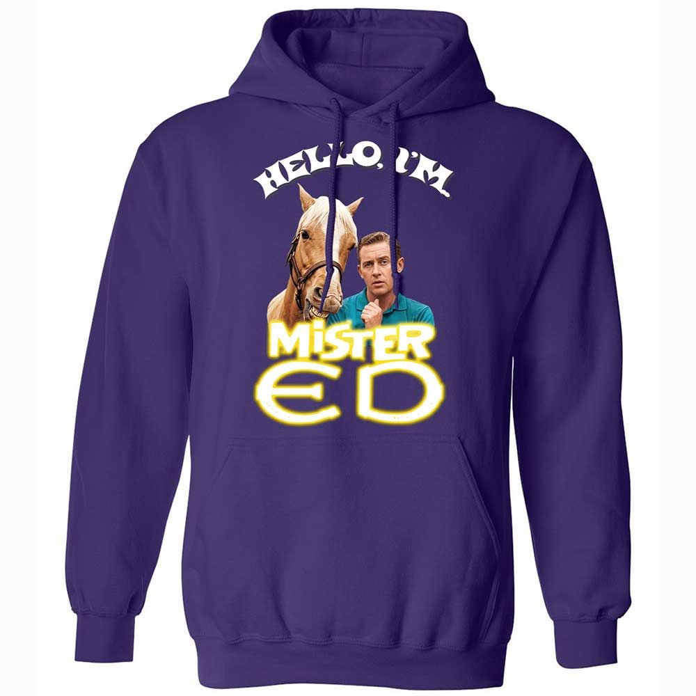 Classic Unisex Hoodie - URY72BLT - Purple - 12