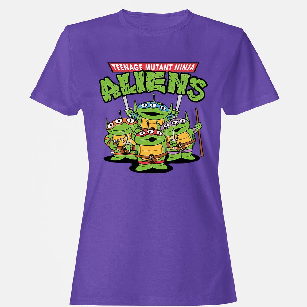 Women's T-Shirt - NX3YX5YQ - Purple - 12