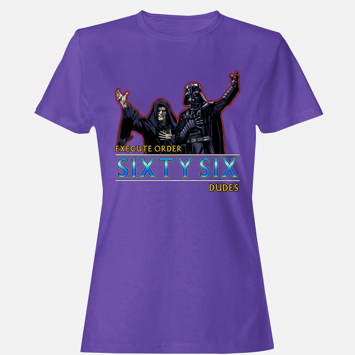Women's T-Shirt - S6XLK74G - Purple - 12