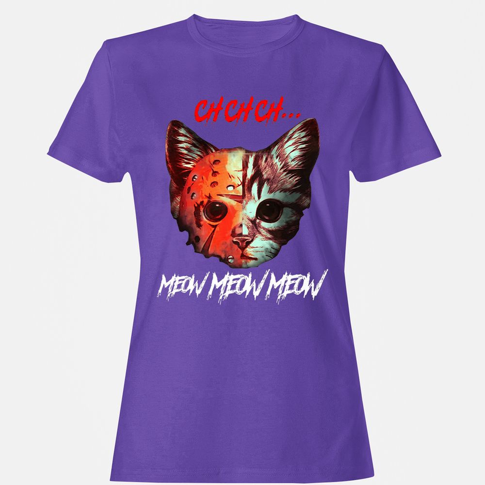 Women's T-Shirt - XCLMZN34 - Purple - 12