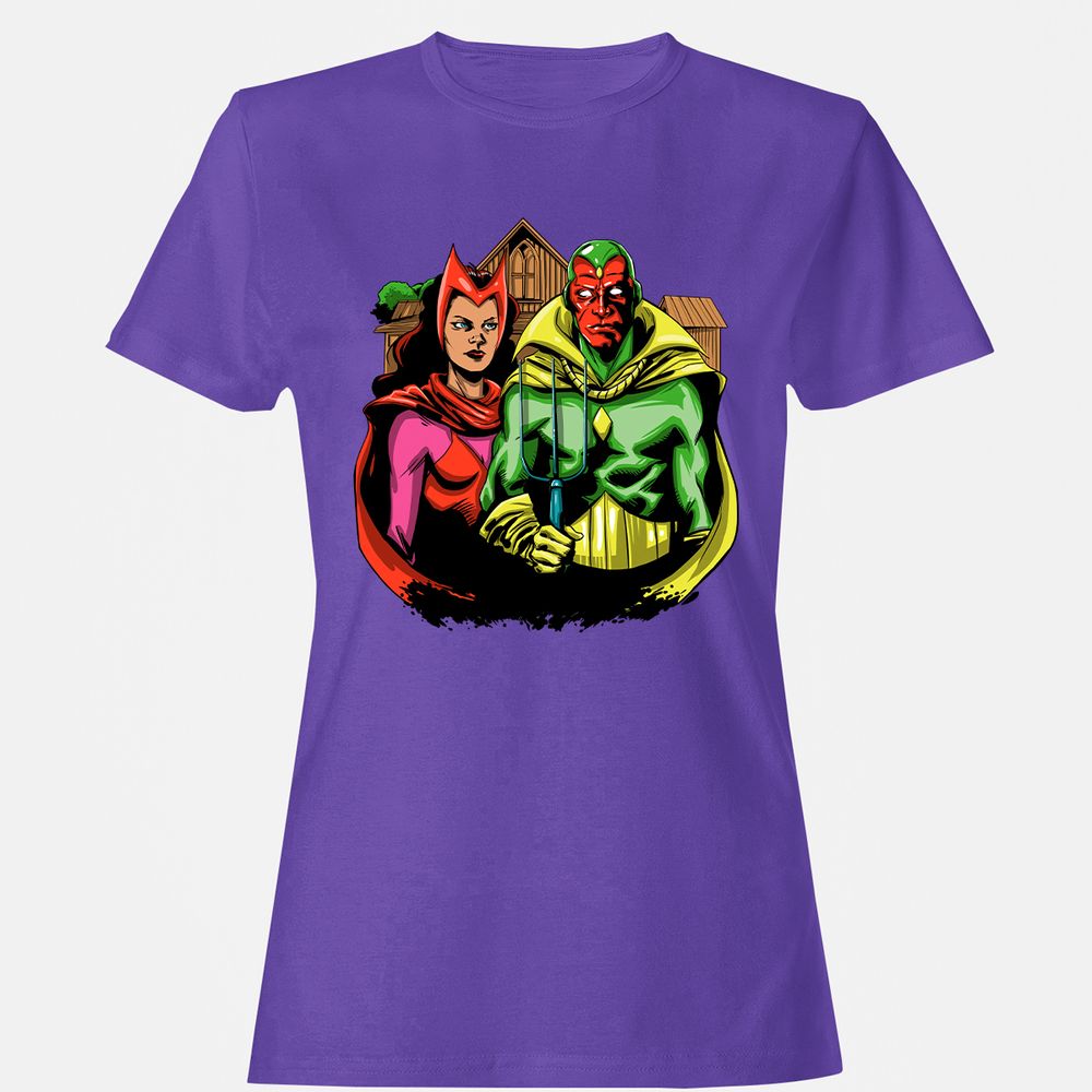 Women's T-Shirt - RE1Q61AM - Purple - 12