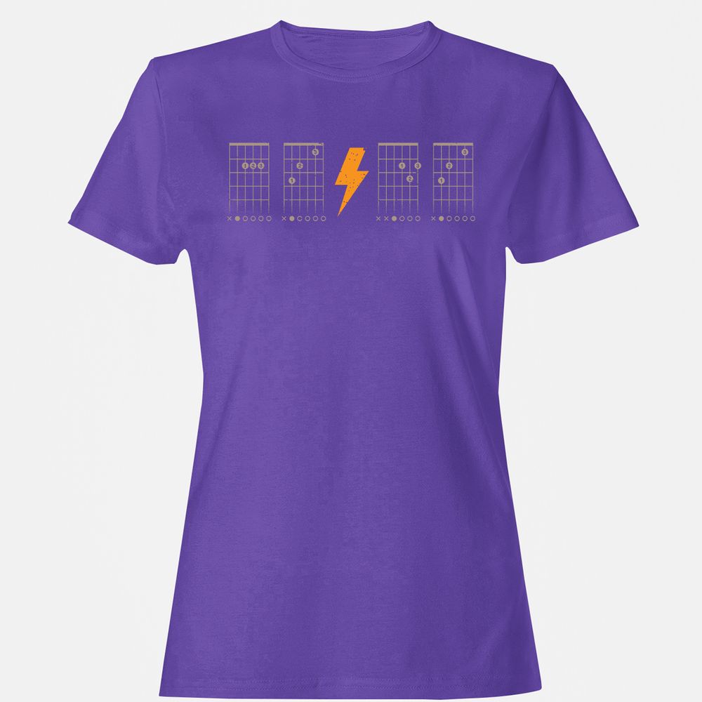 Women's T-Shirt - E77P27HX - Purple - 12