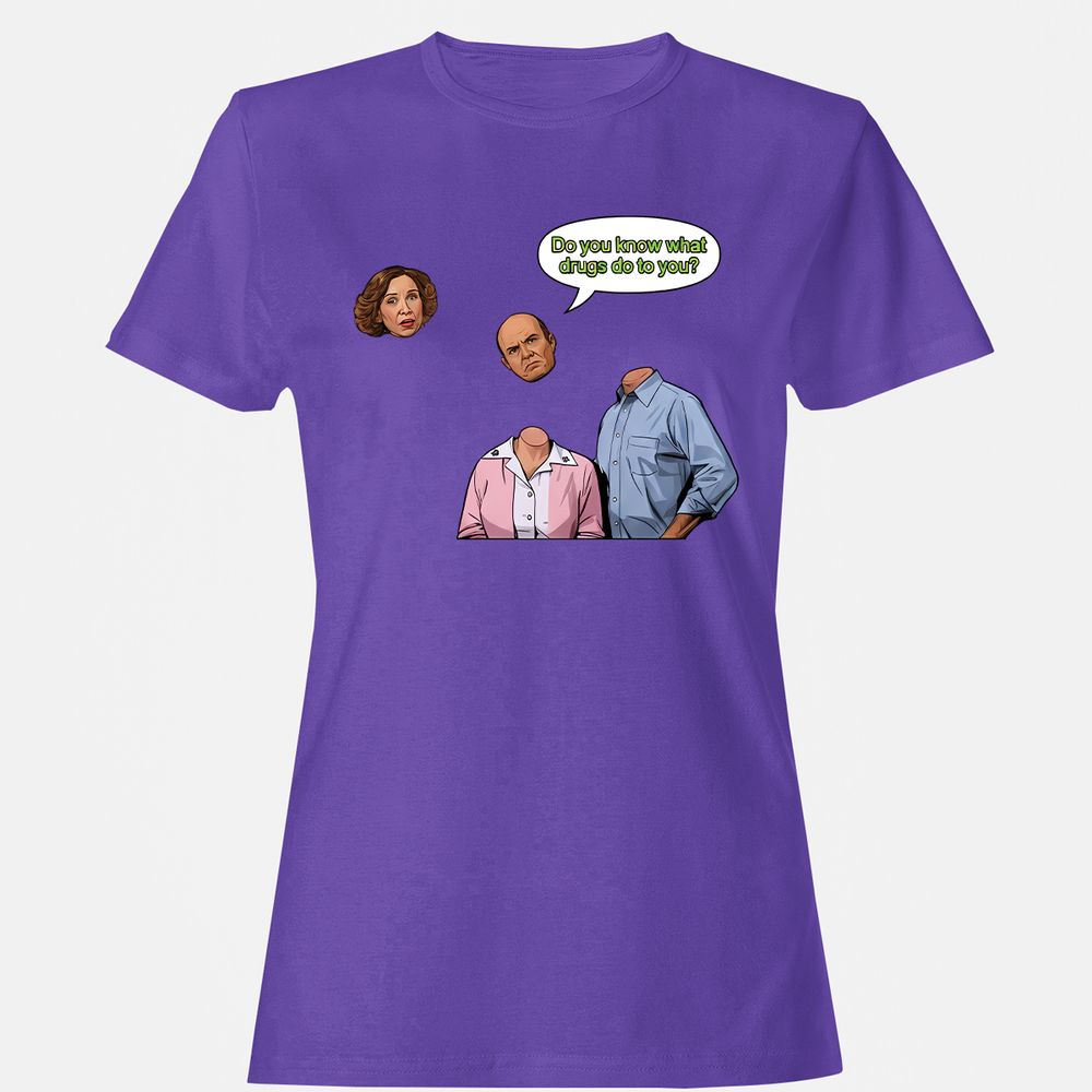 Women's T-Shirt - WXUVDC5T - Purple - 12