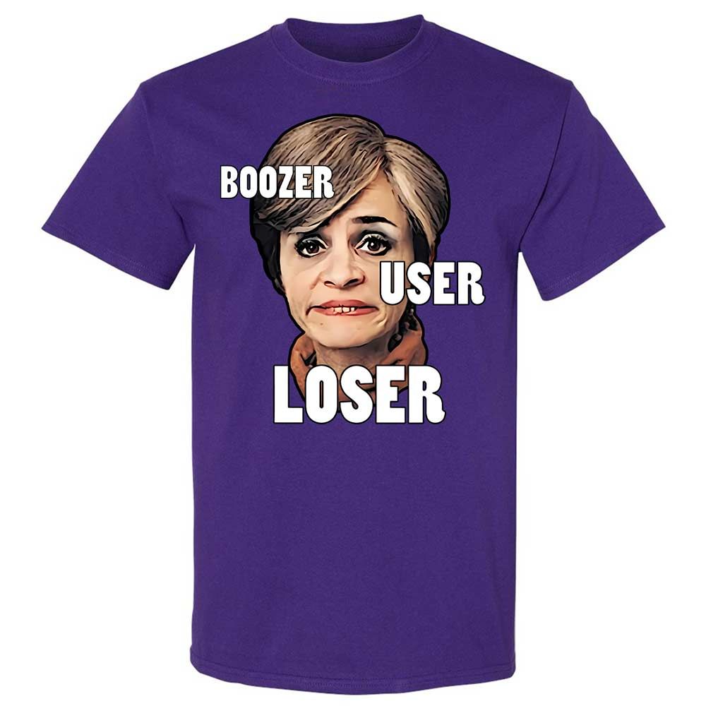 I was a boozer, a user, and a loser - Purple - 12