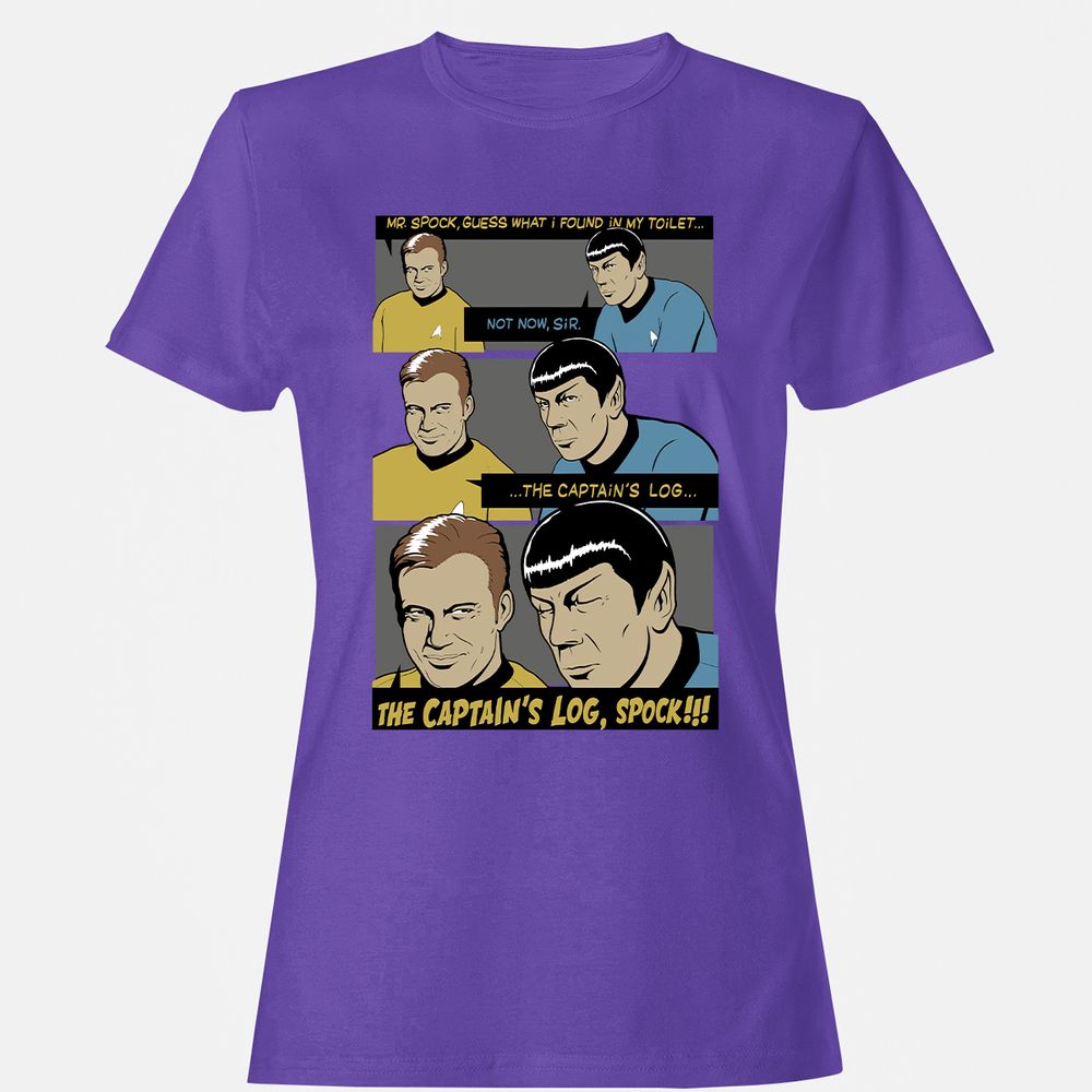 Women's T-Shirt - 8AD9VBEB - Purple - 12