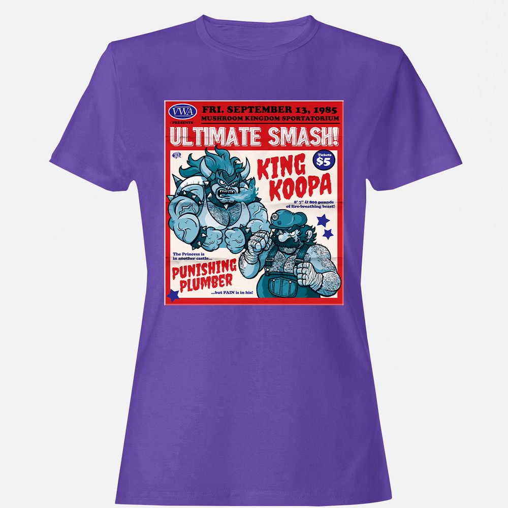 Women's T-Shirt - QTL9RFM3 - Purple - 12