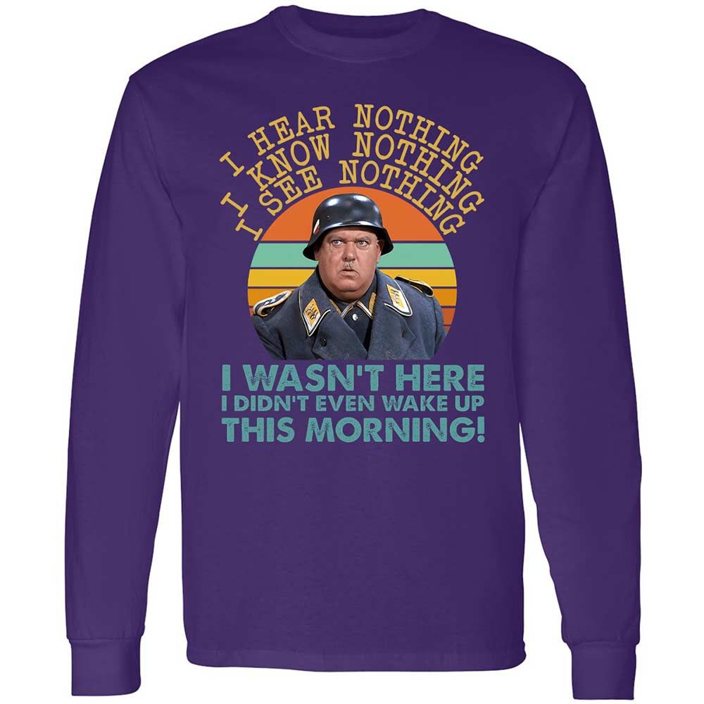 Long Sleeve T-Shirt - PLYZ7MWD - Purple - 12