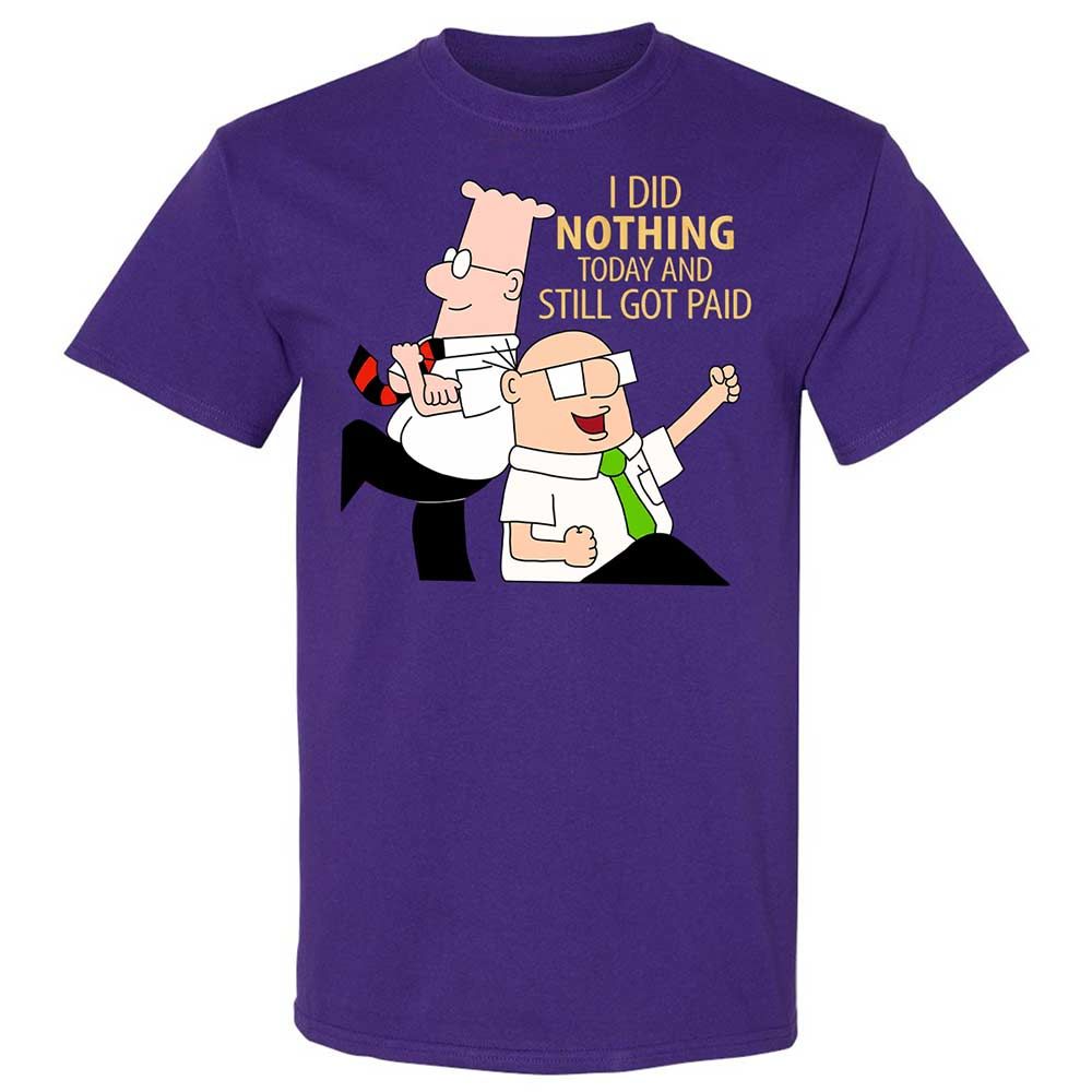 I Did Nothing and Still Got Paid - Purple - 12