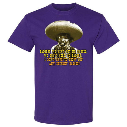 Ain't Got No Stinking Badges - Purple - 12