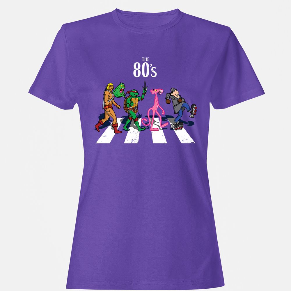 Women's T-Shirt - DQP73MFU - Purple - 12