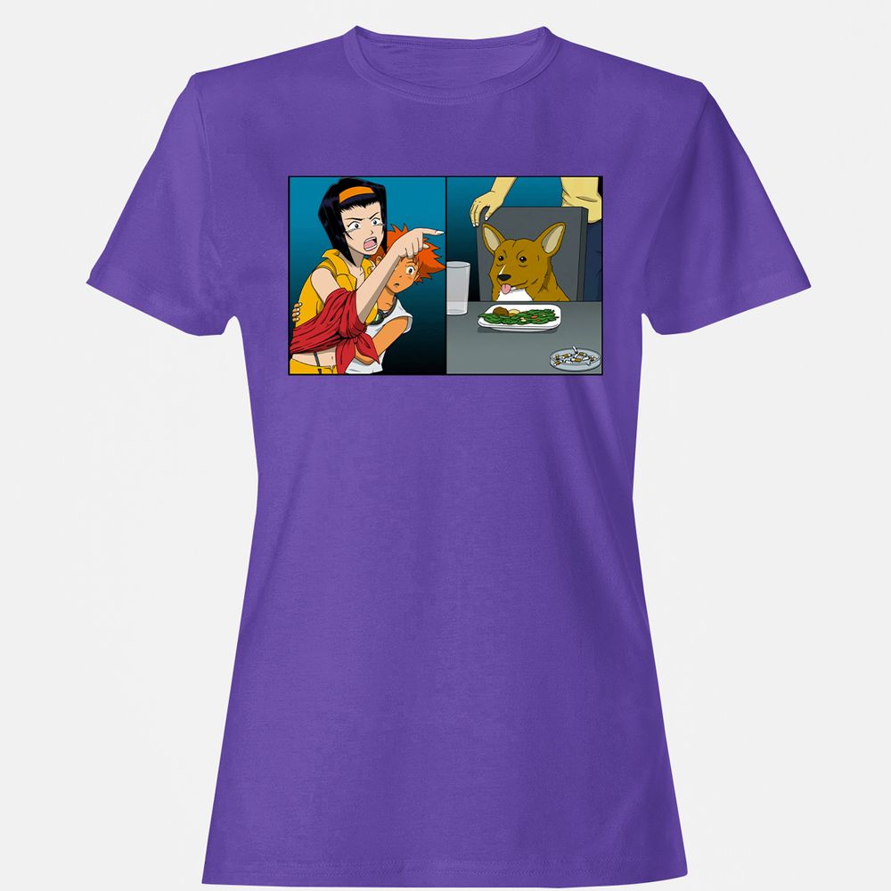 Women's T-Shirt - A3HDH2EF - Purple - 12
