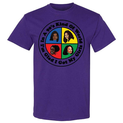 Classic Unisex T-Shirt - ZMKVEDXV - Purple - 12