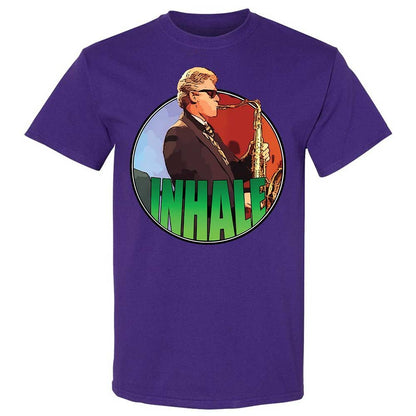 Playing the Saxophone - Purple - 12