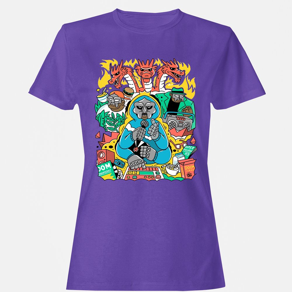 Women's T-Shirt - 7WW6MK1S - Purple - 12