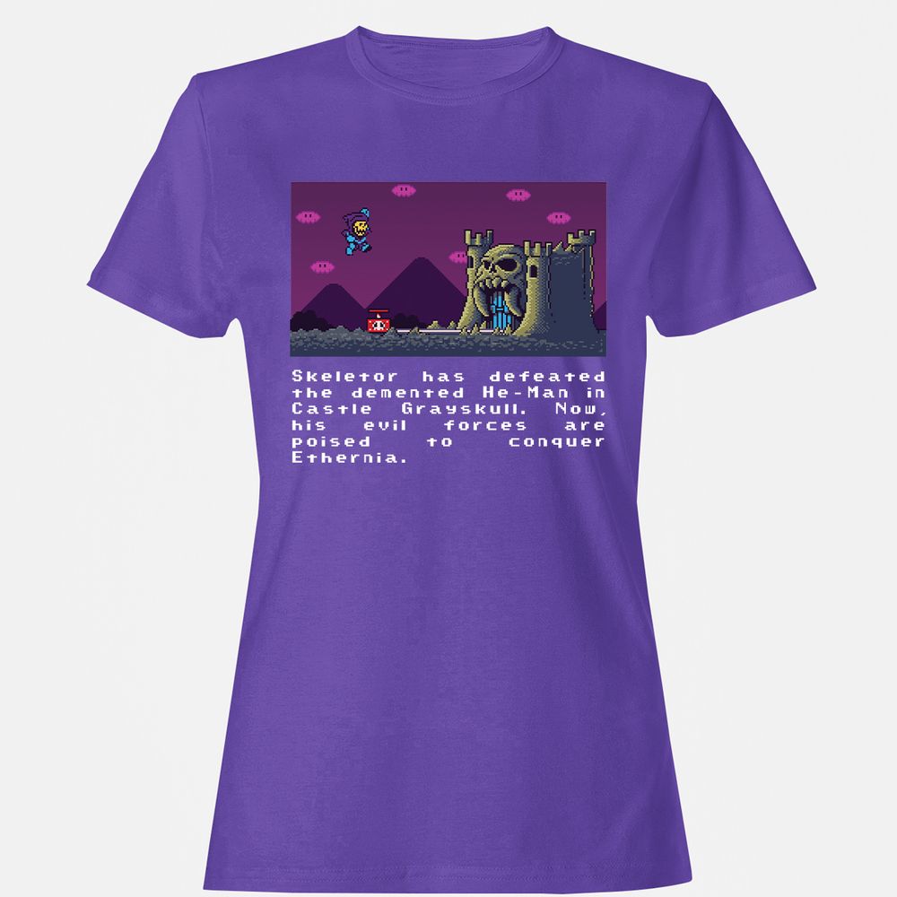 Women's T-Shirt - 9L6CFWVD - Purple - 12