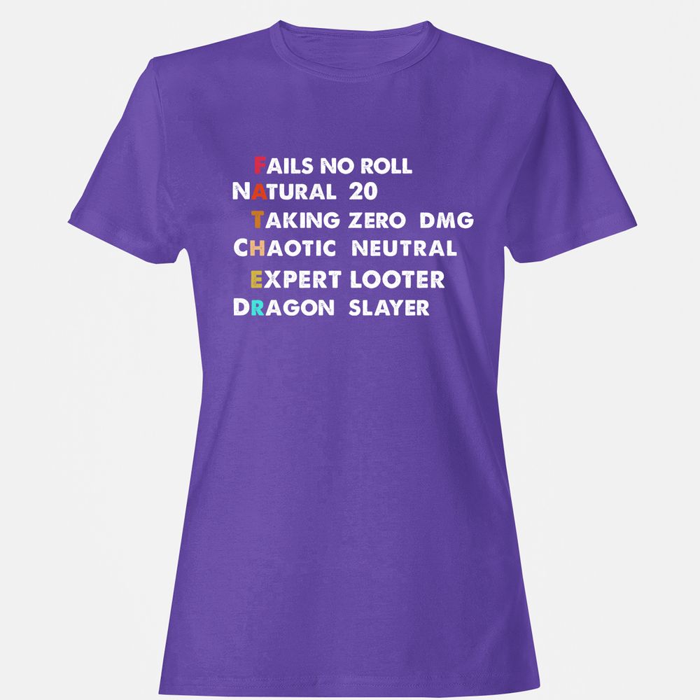 Women's T-Shirt - XF8GVSBN - Purple - 12