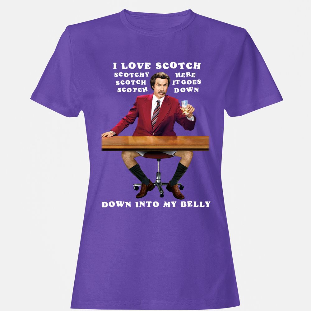 Women's T-Shirt - ML2YS4SC - Purple - 12