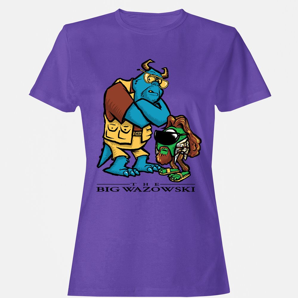 Women's T-Shirt - 573XLUGZ - Purple - 12